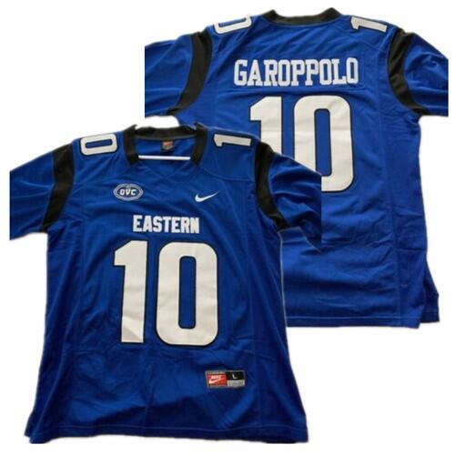 Men's Eastern Illinois Panthers Customized Royal Stitched Jersey